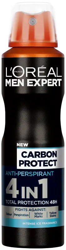 

L’Oréal Men Expert Carbon Protect антиперспирант для мужчин, 150 ml