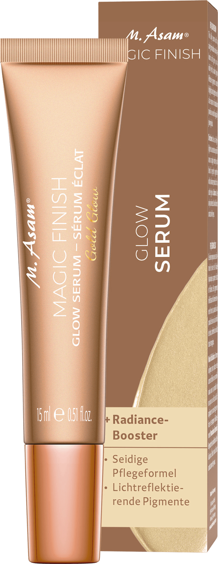 

Тональный крем M. Asam Glow Serum Gold Glow, 15 ml