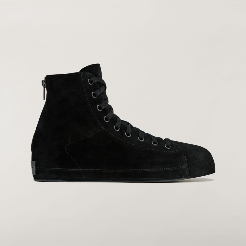 

Высокие кроссовки Adidas Y-3 NIZZASTAR HI, цвет Black/Black/Black