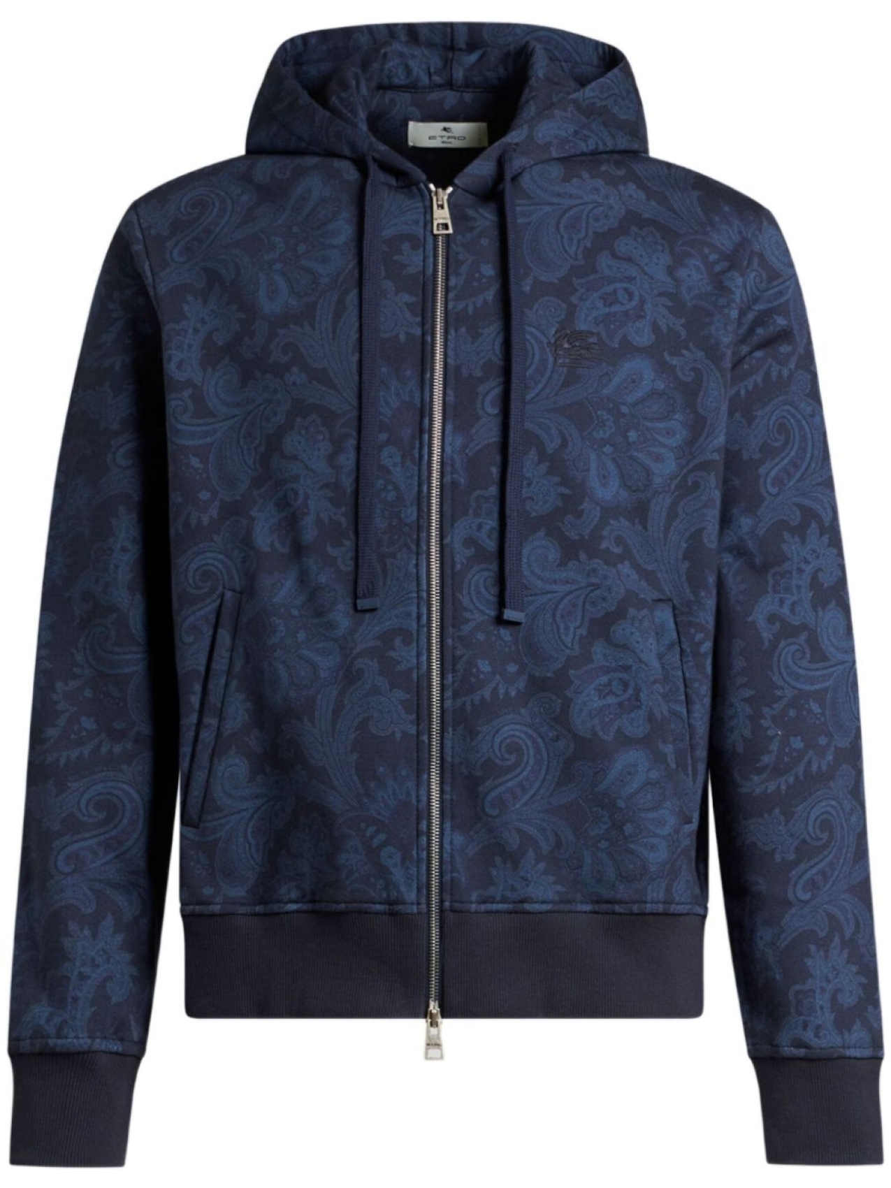 

ETRO худи с принтом пейсли, синий