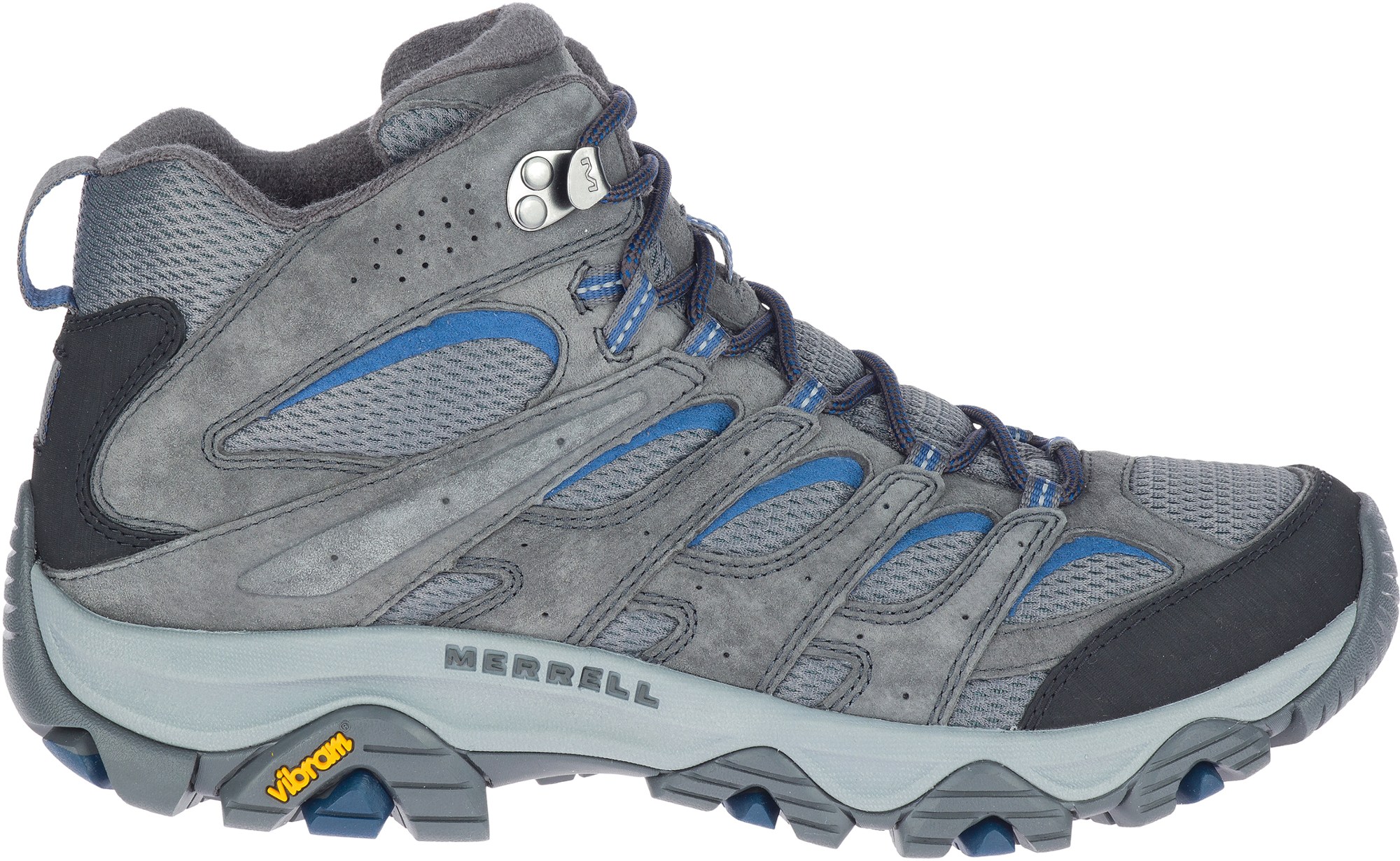 

Походные ботинки Moab 3 Mid — мужские Merrell, серый