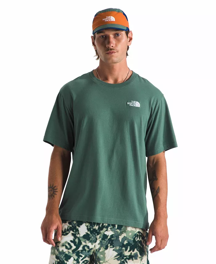 

Мужская футболка Evolution Box Fit с коротким рукавом The North Face, зеленый