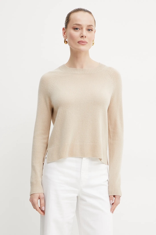 

Кашемировый свитер Weekend Max Mara, бежевый
