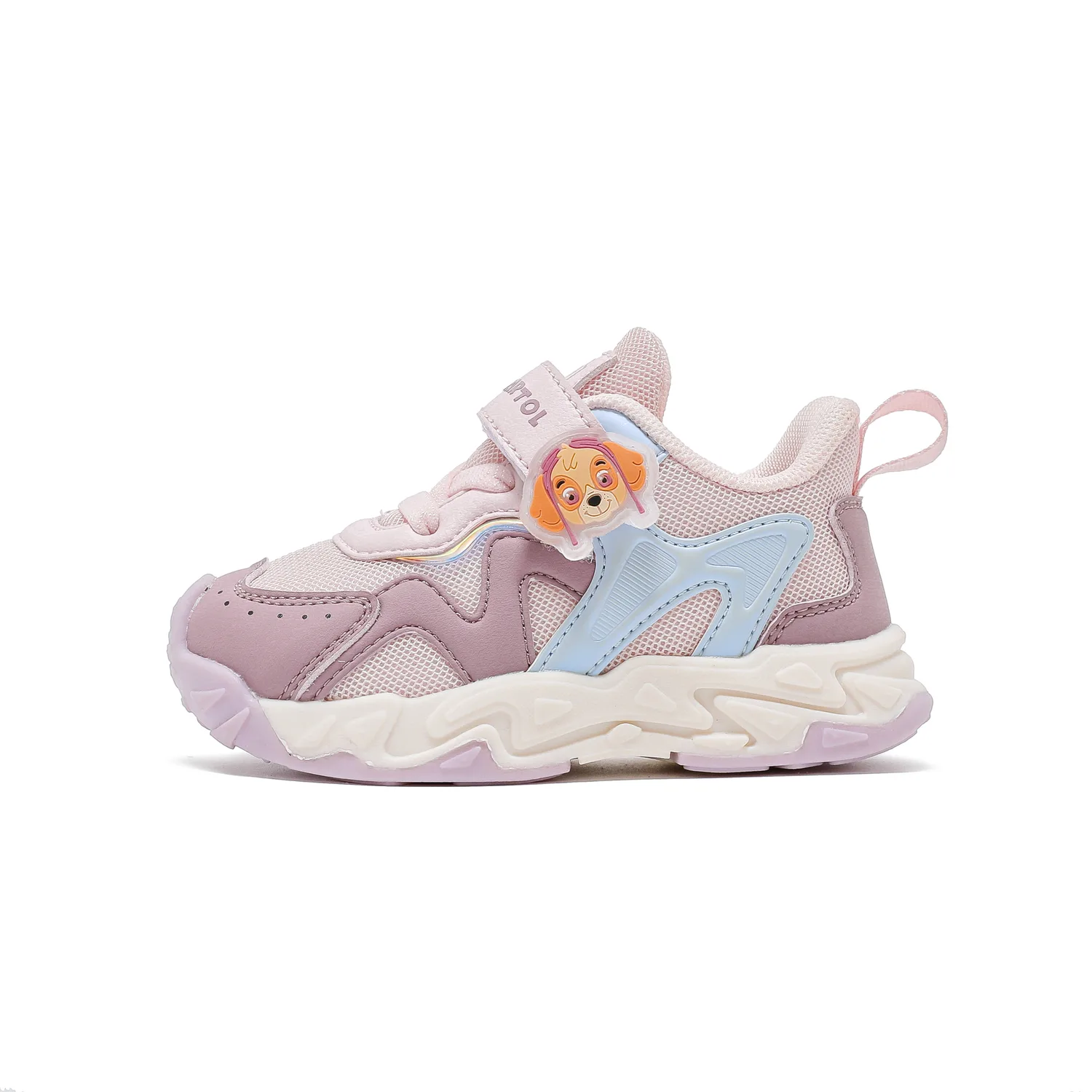 Низкие детские кроссовки для малышей PAW PATROL, Apricot Blossom Pink/Violet