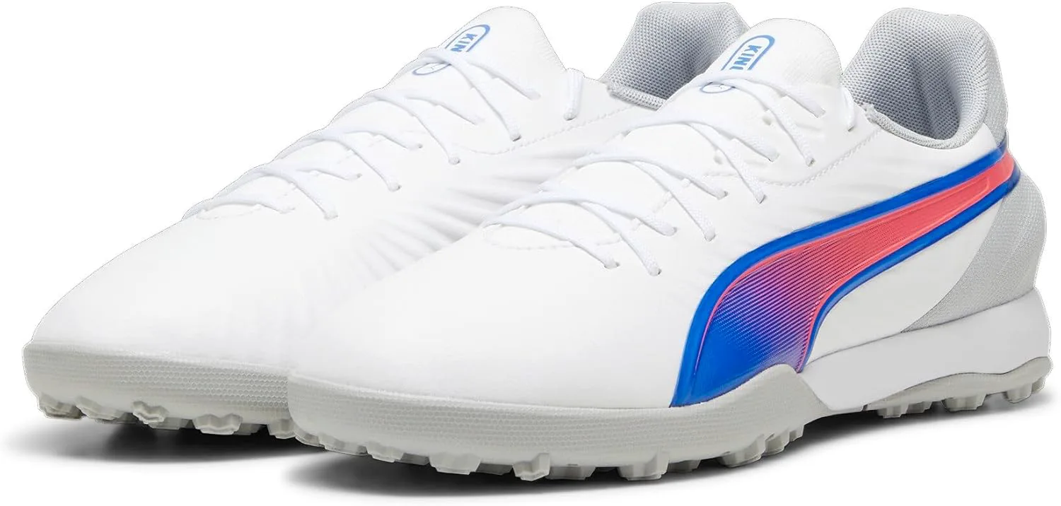 Мужские футбольные бутсы PUMA, синий/светло-серый — фото 4