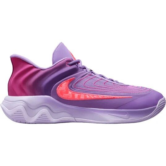 

Баскетбольные кроссовки Giannis Immortality 4 Joy Nike, цвет Black Raspberry/Aster Pink-Hot Punch