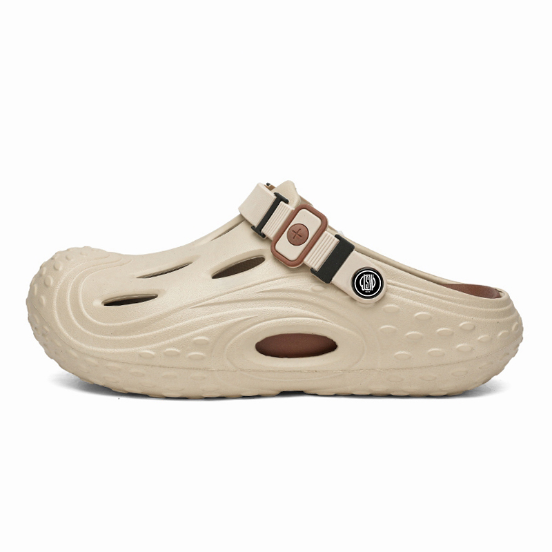 

JEANSWEST Клоги мужские бежево-коричневые, цвет Beige Brown