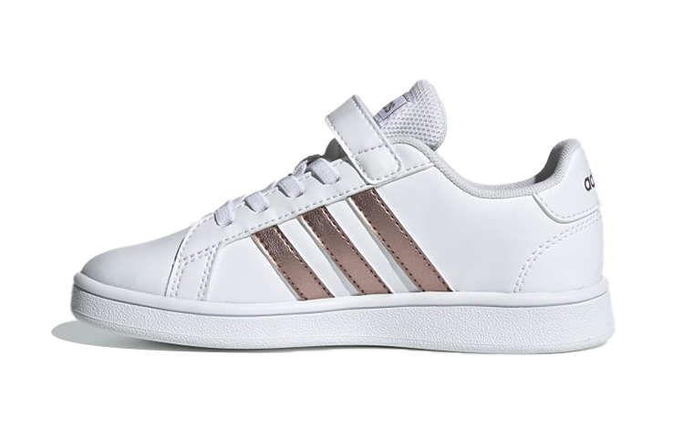 

GRAND COURT Low top Детские скейтборд кроссовки Белый Золотой Возраст 3-7 лет Adidas Neo