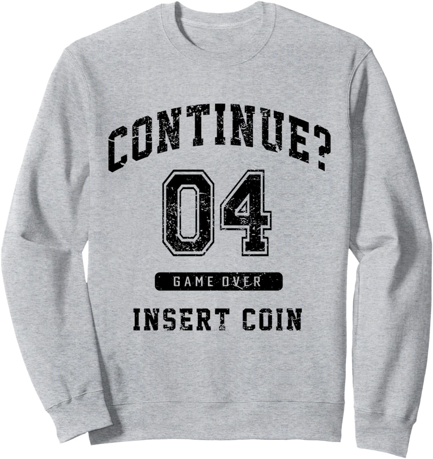 

Винтажная толстовка для любителей аркадных видеоигр Merch Squad, серый