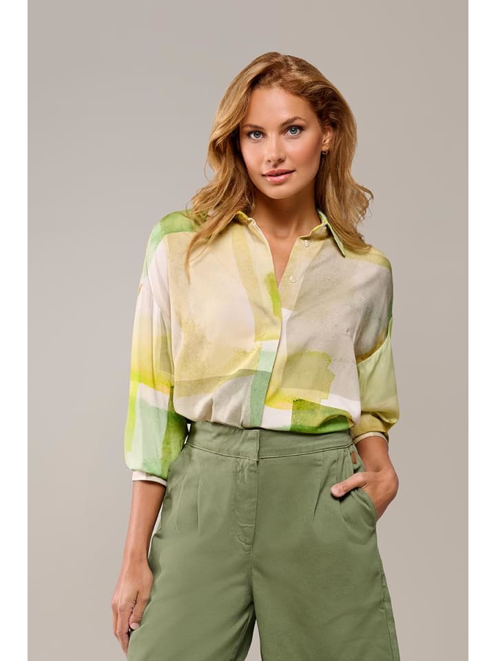 

Блузка Mart Visser, цвет bluse mit lisa-print grün/multi