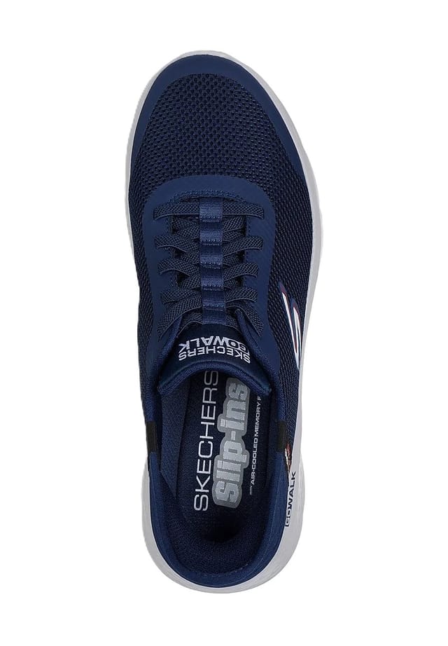 Кроссовки Go walk flex сетка "руки вверх" Skechers, цвет nvy — фото 2
