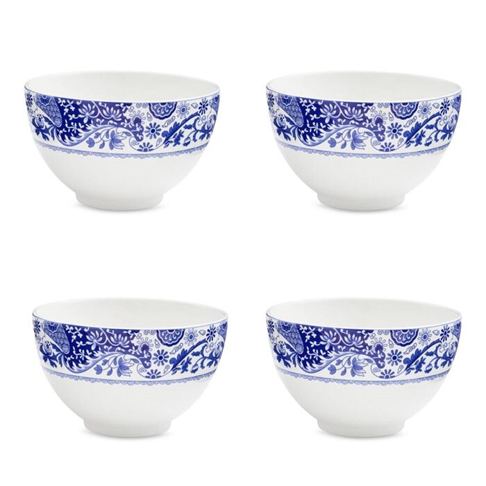 

Миски для риса Spode Brocato, набор из 4 шт, синий