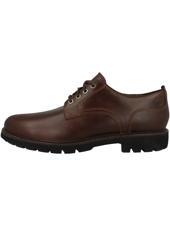 

Туфли на шнуровке Clarks Batcombe Tie, темно-коричневый