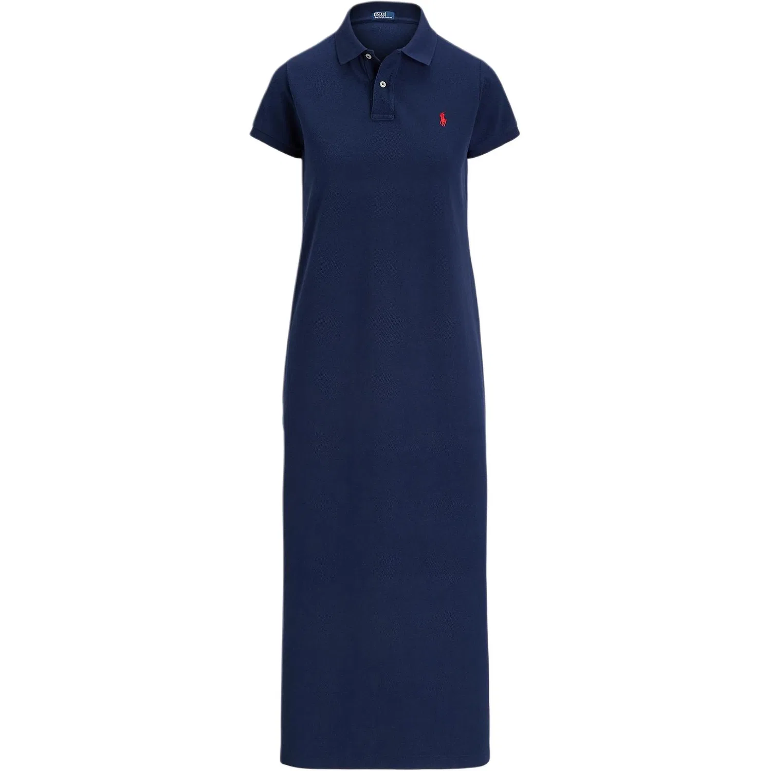 Платье поло с коротким рукавом Polo Ralph Lauren Marine Blue