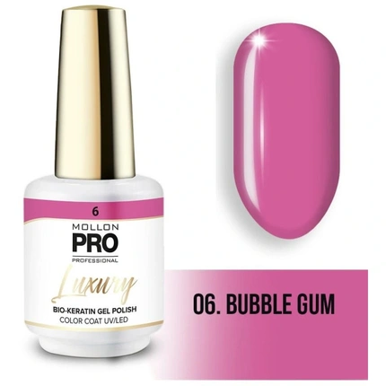 

Mol Luxury 6 - полуперманентный лак для ногтей Mollon Pro