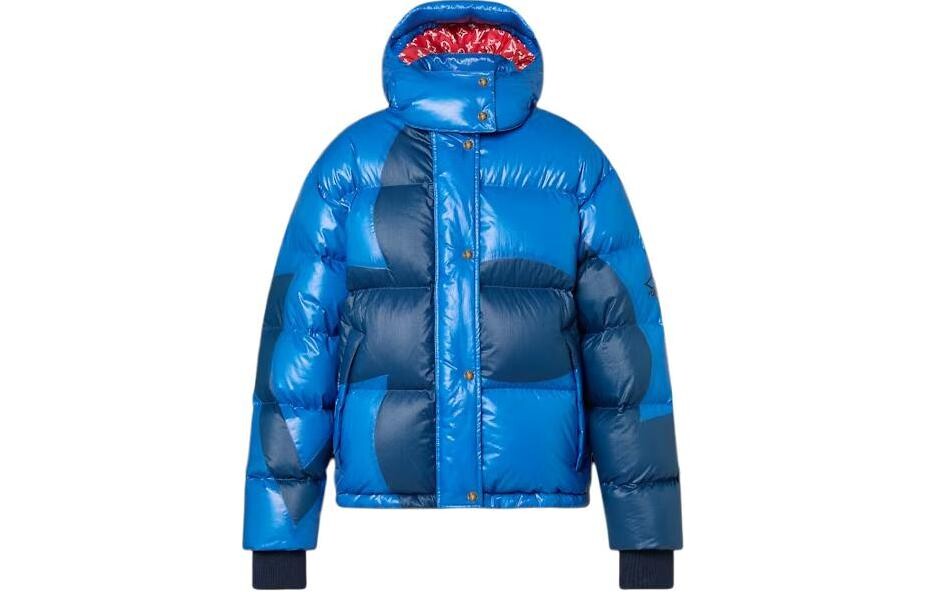 

Пуховик женский синий Louis Vuitton