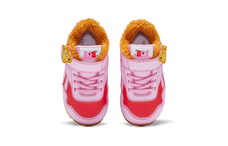 Спортивные кроссовки Reebok Peppa Pig x Royal Classic Jogger 3 J 'Icono Pink', красный — фото 4