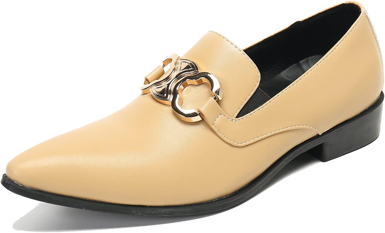 

Мужские лоферы Santimon, слипоны, повседневные и деловые, пенни-лоферы, для выпускного, свадьбы, смокинга, летние с золотой цепочкой, праздничная обувь для парней