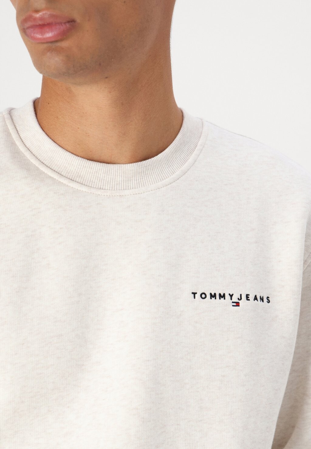 

Толстовка LINEAR CREW Tommy Jeans, бежевый