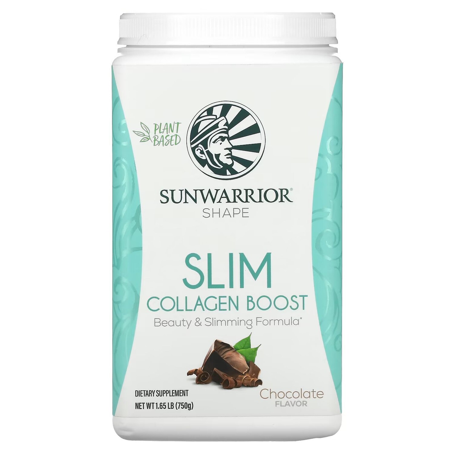 

Shape, Slim Collagen Boost, шоколад, 1,65 фунта (750 г) Sunwarrior