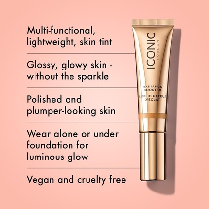 Radiance Booster Sheer Тонированный праймер с эффектом сияющего загара Iconic London — фото 2