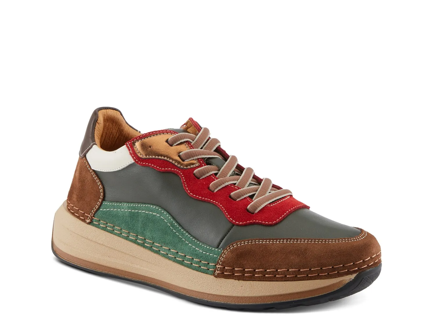 Кроссовки Booker Sneaker Spring Step, оливково-зеленый