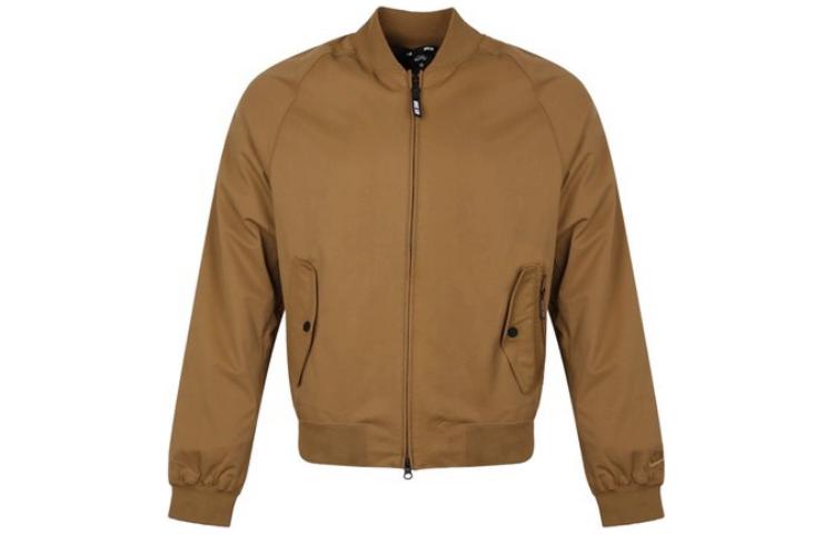 

Nike Куртка-бомбер мужская матовая желтая, Dark Yellow