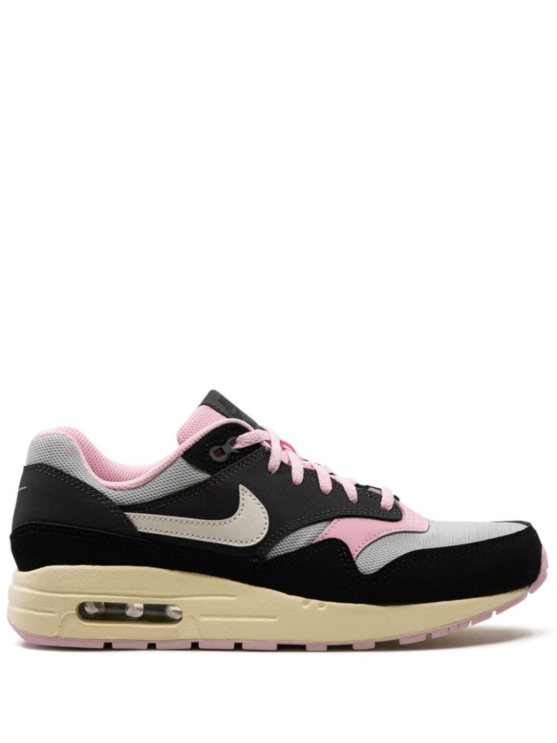 

Кроссовки Air Max 1 Black/Anthracite/Pink Foam Nike, черный
