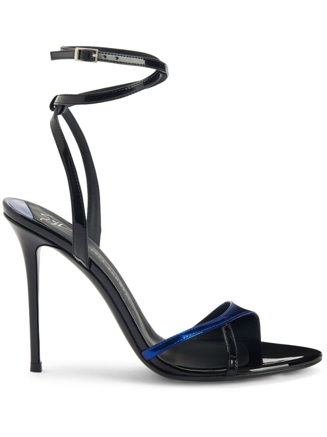 

Giuseppe Zanotti босоножки Bellha на высоком каблуке, черный
