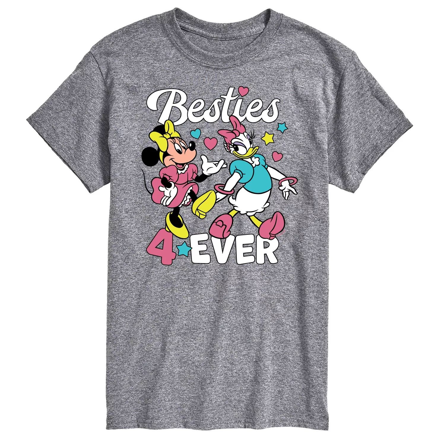 

Мужская футболка с рисунком Disney's Besties 4 Ever Licensed Character