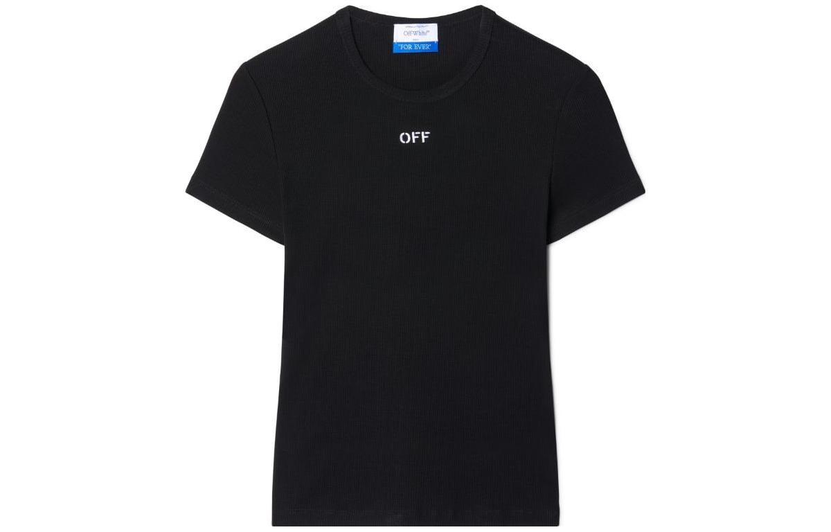 

OFF-WHITE Женская футболка, цвет Black