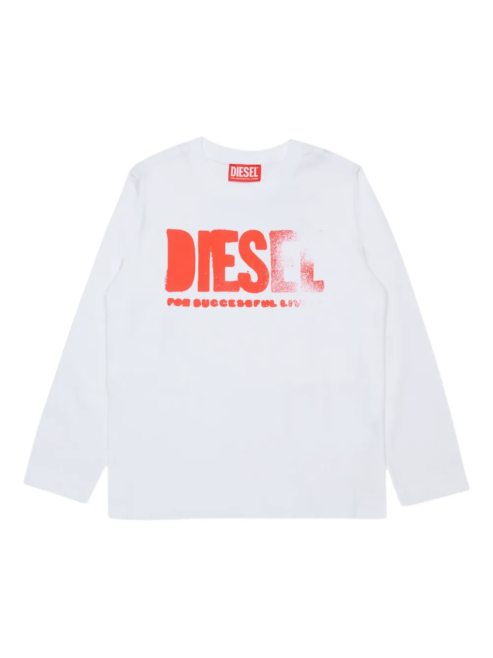 

Толстовка с длинными рукавами Diesel Kids, белый