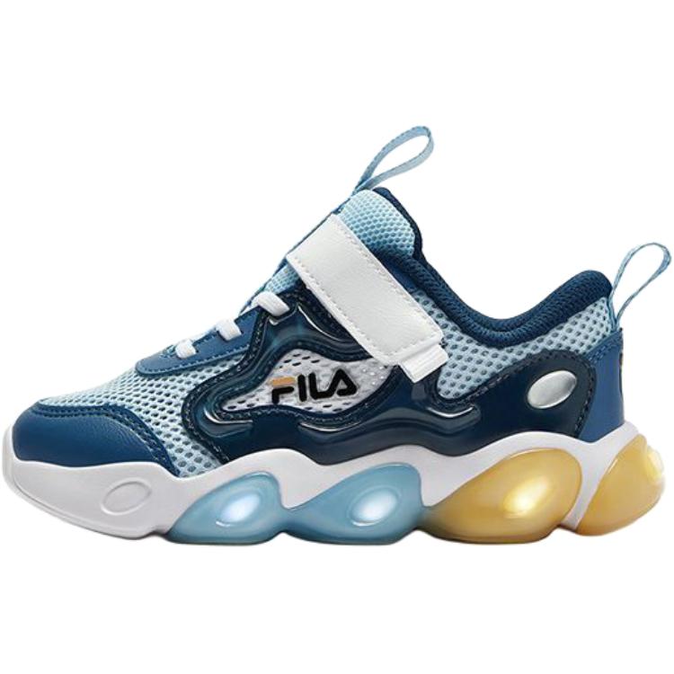 

FILA KIDS Детские кроссовки с низким верхом, устойчивые к скольжению, синие, для детей от 3 до 7 лет