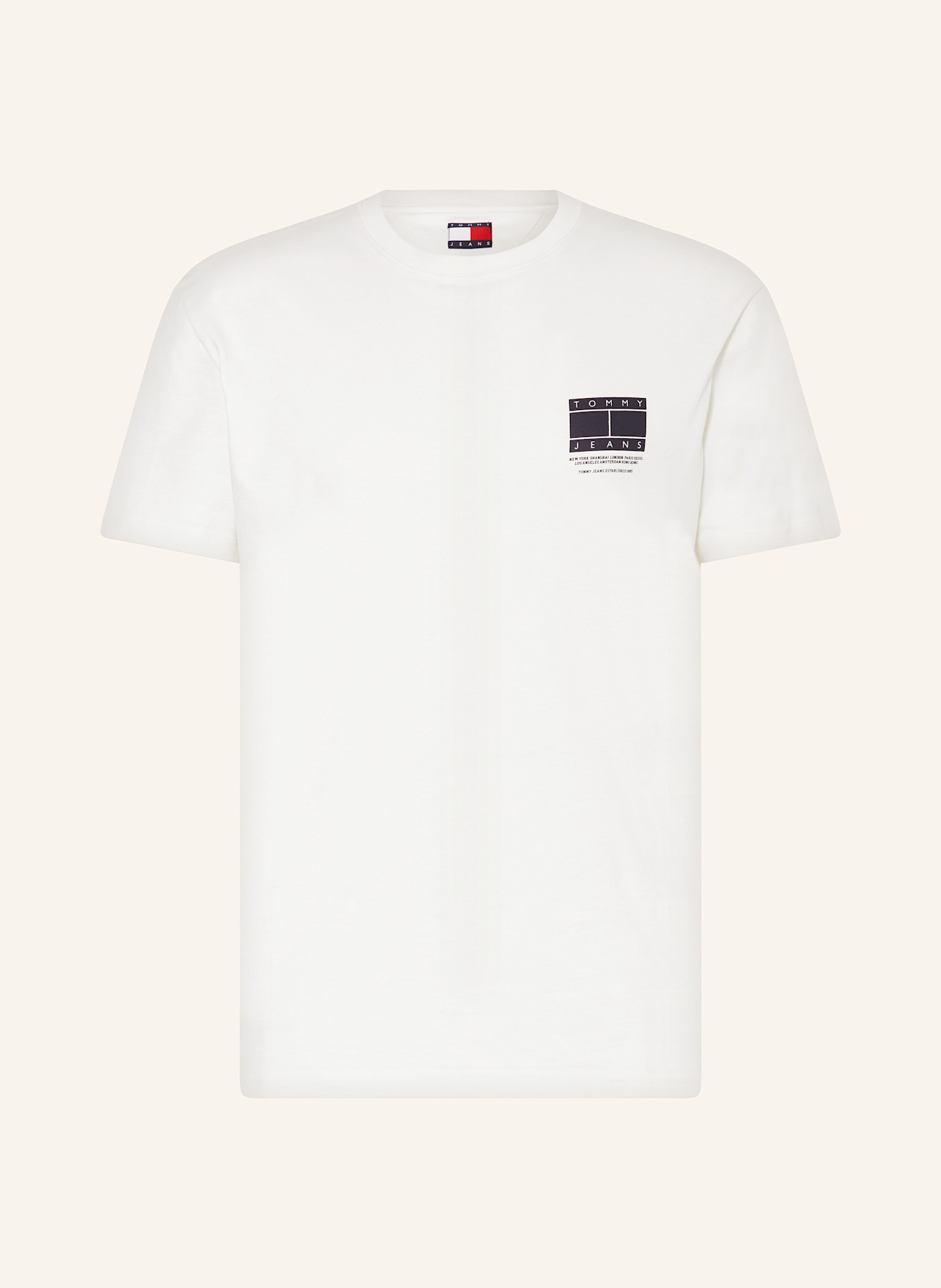 

Футболка Tommy Jeans, экрю