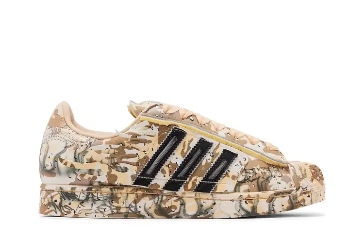 Hellstar x Adidas Superstar, камуфляж «Desert Camo»
