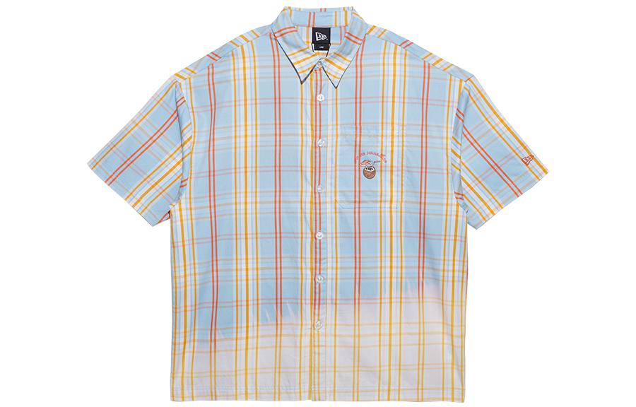 

New Era Рубашка унисекс синяя