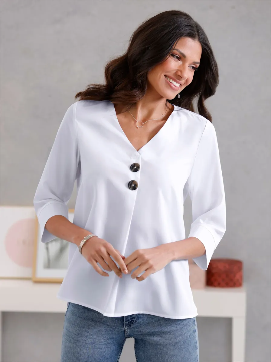 

Блуза-комбинация Classic Basics, цвет Ecru
