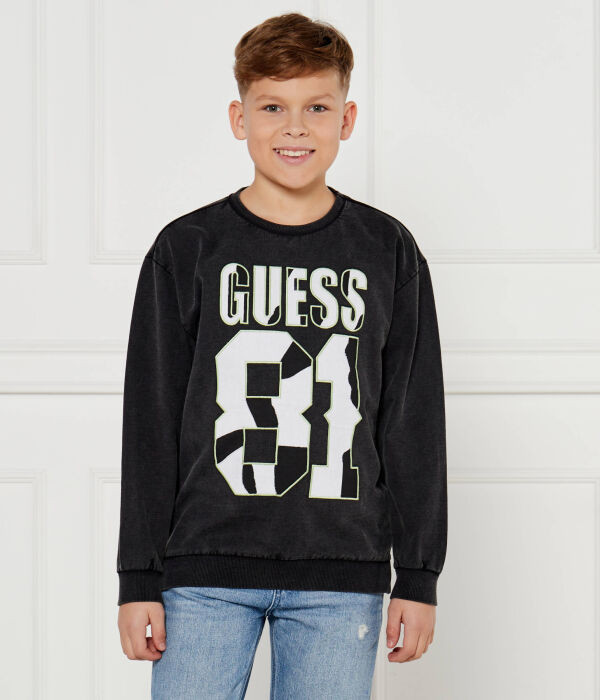 

Толстовка детская Guess Regular Fit, черный