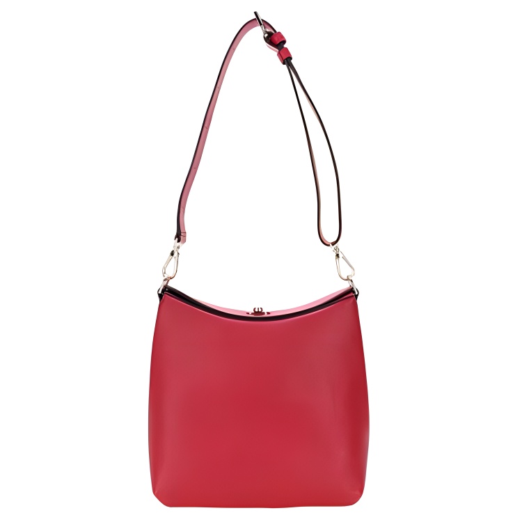 

Furla Красная женская сумка-хобо из коровьей кожи среднего размера