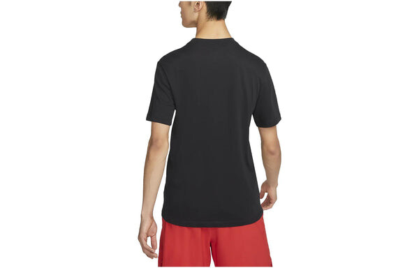 Футболка Nike Dri-FIT Training T-Shirt 'Black', черный — фото 3