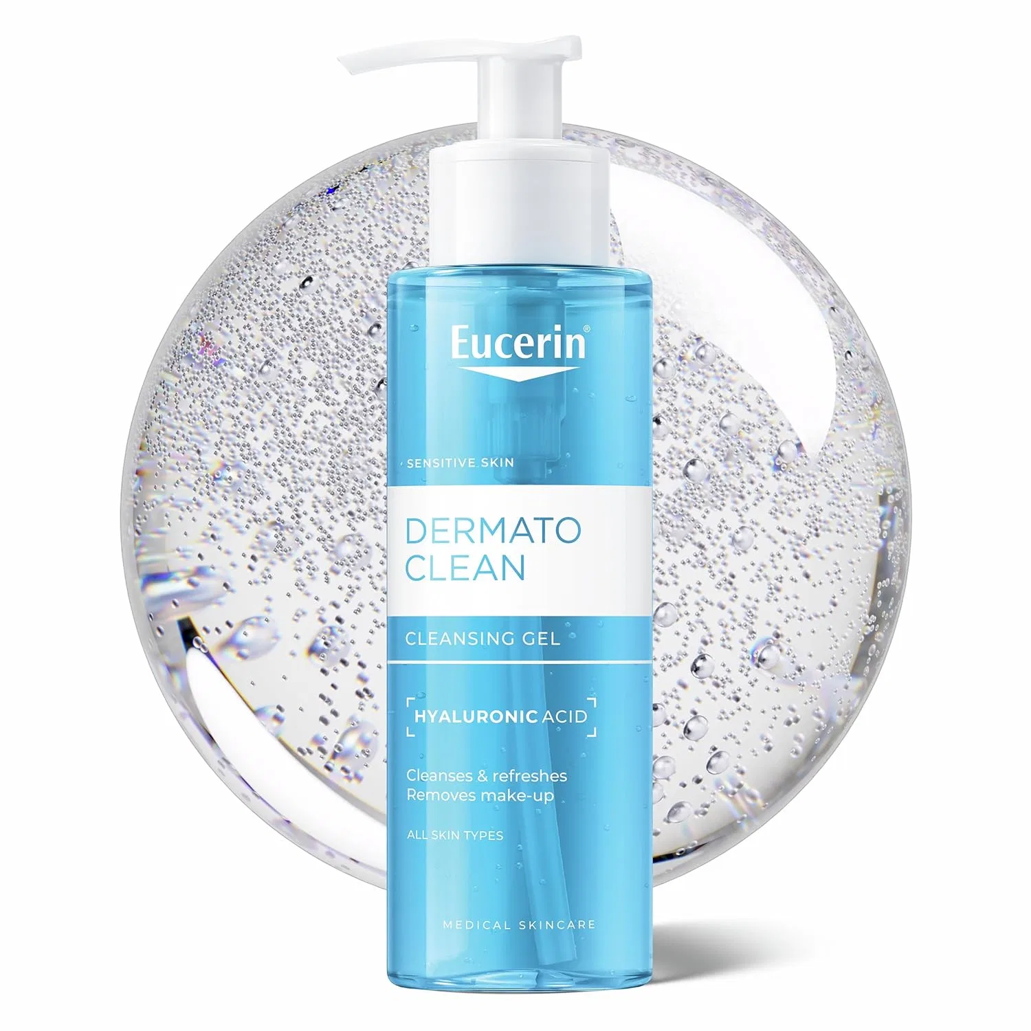 Освежающий очищающий гель Eucerin DermatoCLEAN Refreshing Cleansing Gel Eucerin