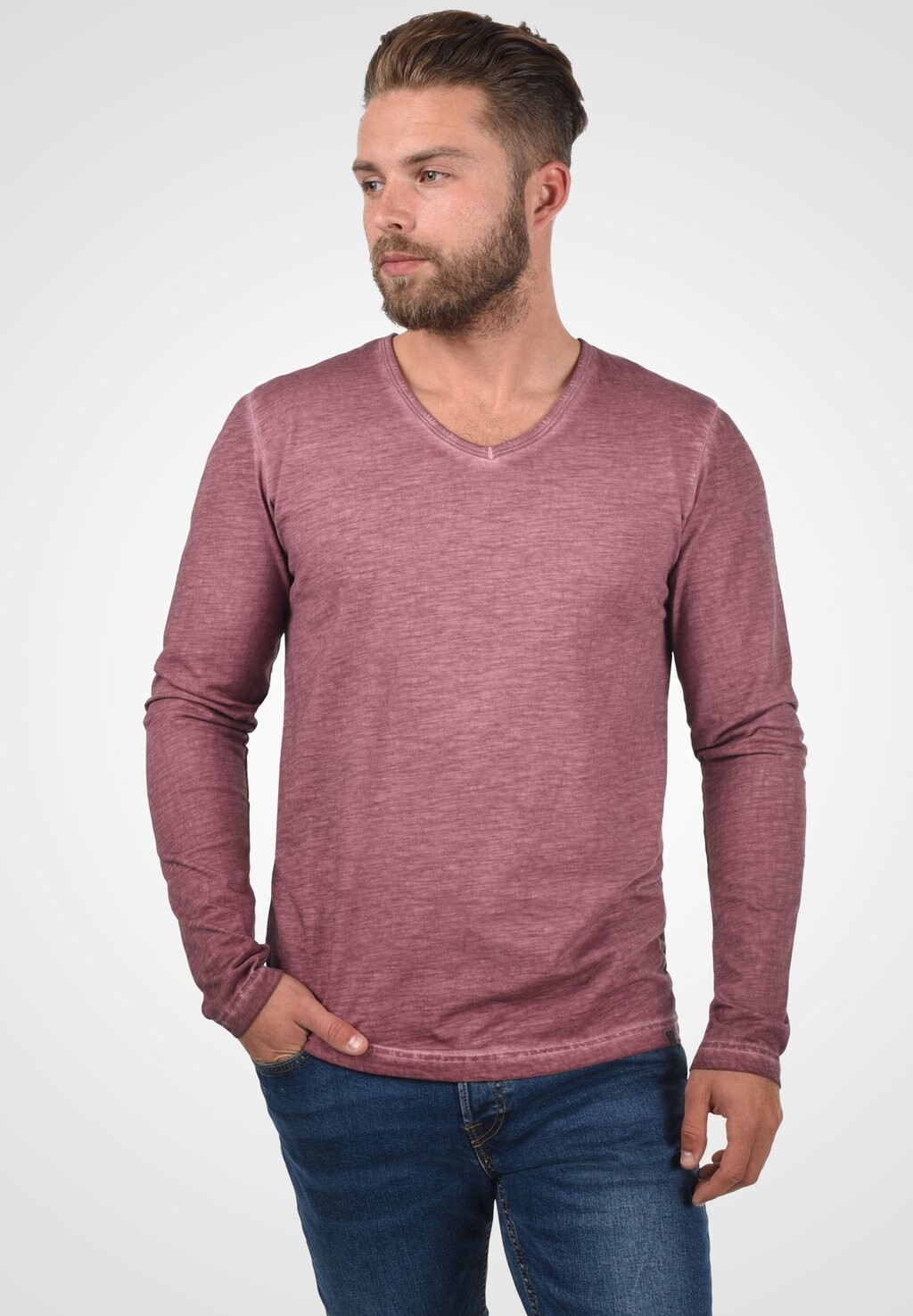 

Футболка с длинным рукавом Sdcornelio Solid, цвет wine red