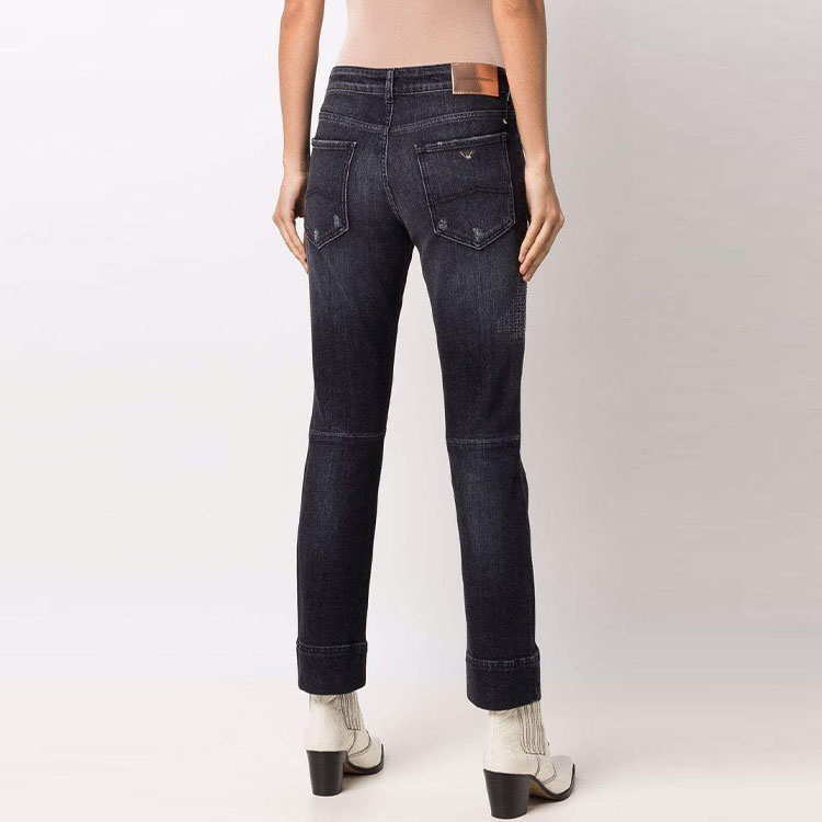 EMPORIO ARMANI Джинсы Women's Smoke Black — фото 4