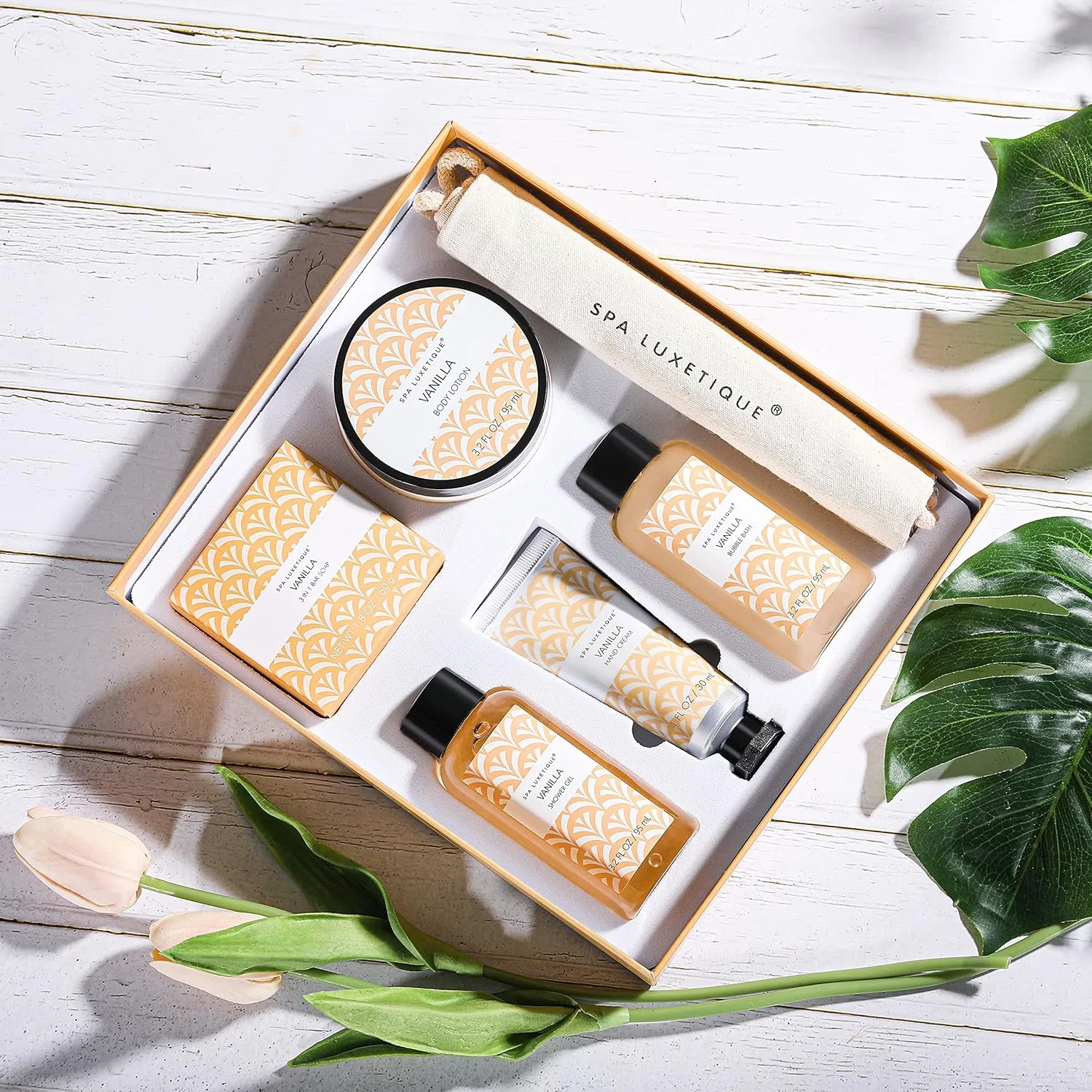 Женский подарочный набор для ухода за телом SPA LUXETIQUE «Vanilla Fragrance» Spa Luxetique — фото 4