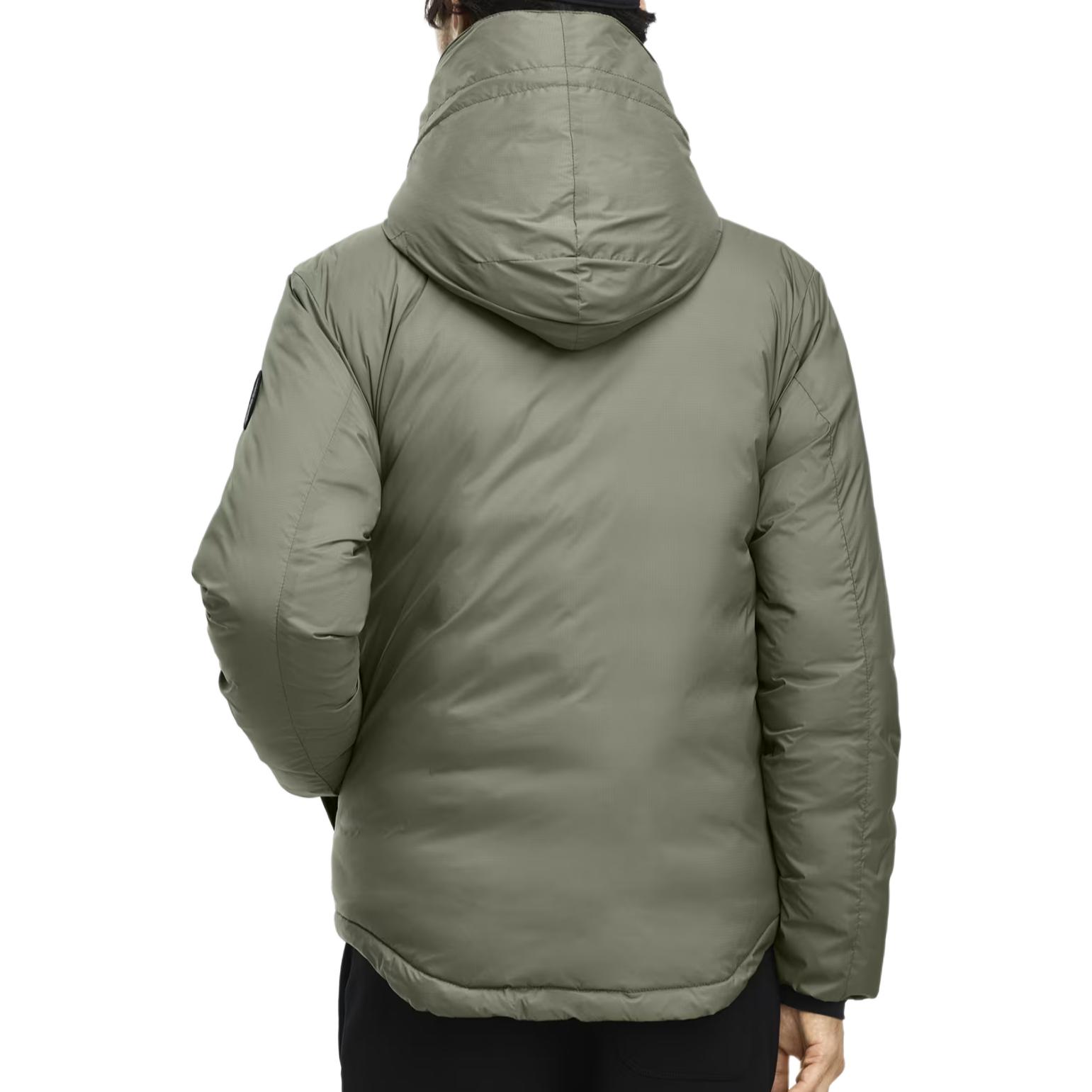 Лодж худи с молнией Canada Goose, светло-зеленый зеленый — фото 4