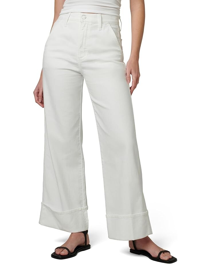 

Джинсы Joe's Jeans The Trixie Trouser W/ Wide Cuff, цвет Optic White