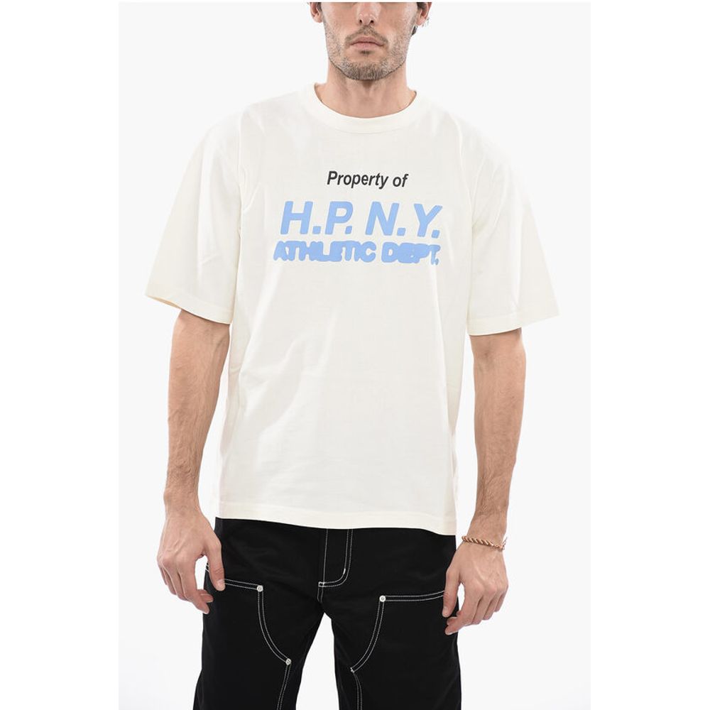 

Футболка из хлопка с принтом HPNY 23 Heron Preston, White