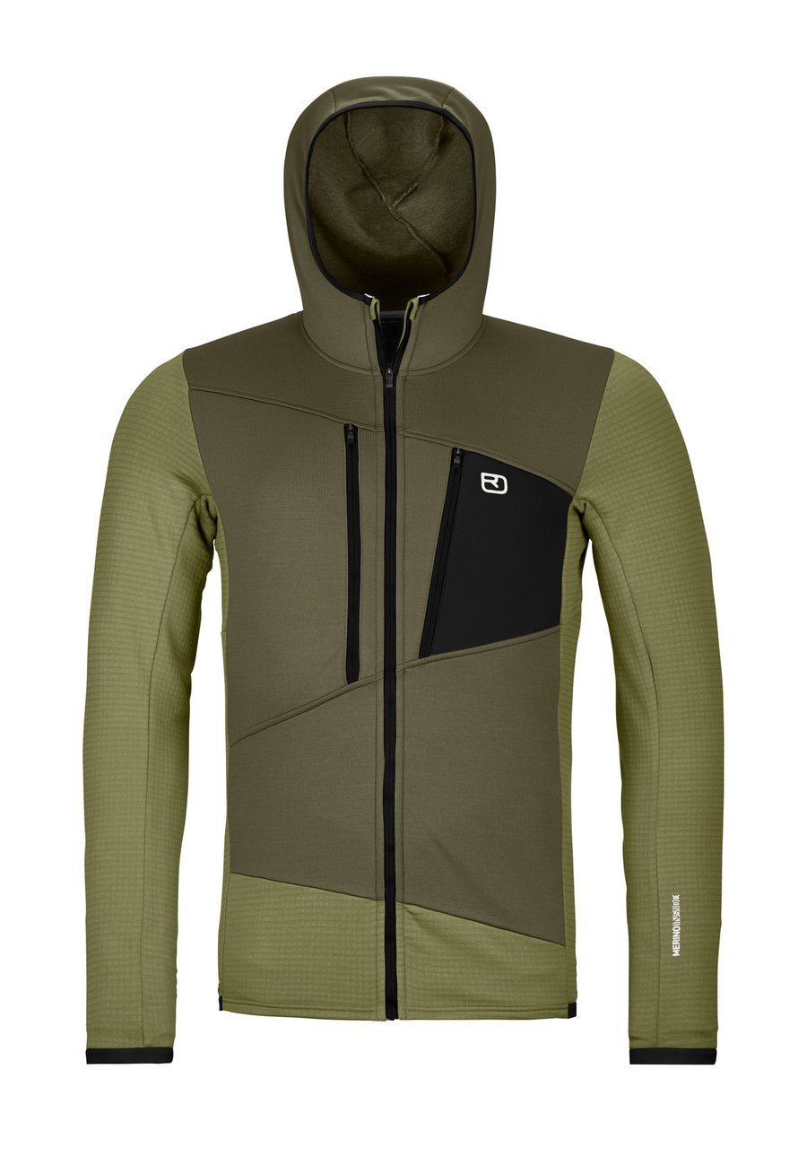 

Флисовая куртка ORTOVOX FLEECE GRID HOODY, Wild Herbs/Olive