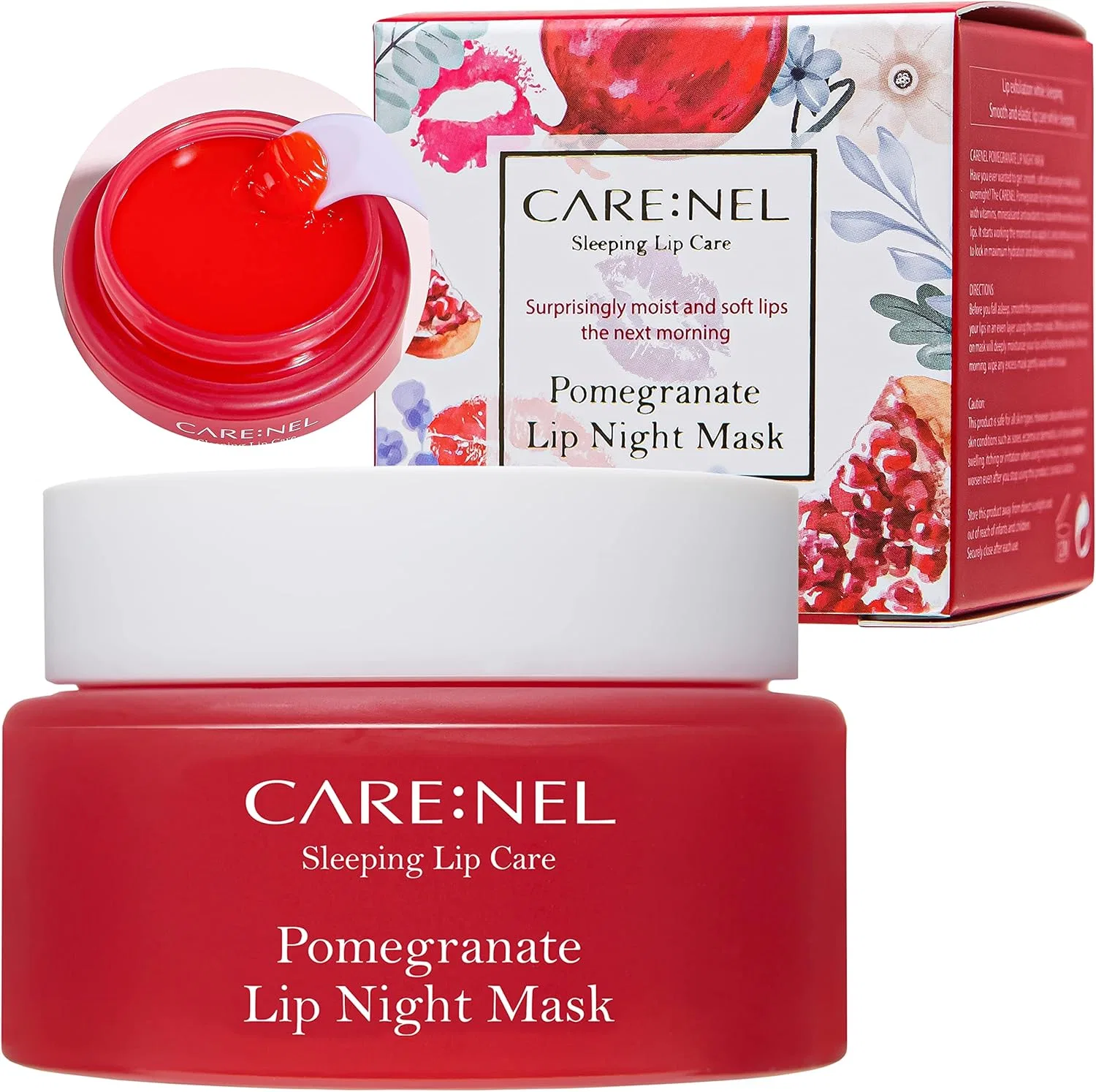 Маска для губ CARENEL Pomegranate Lip Night Mask, 23 г