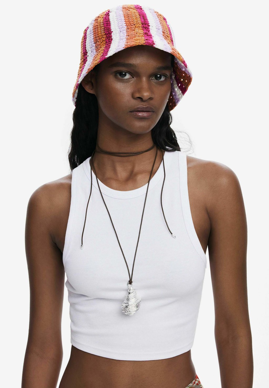 

Шляпа CROCKET BUCKET Desigual, сиреневый